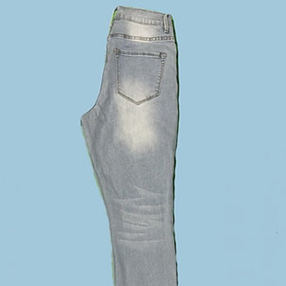 Light Wash Denim Jeans - Picture 3 of 3